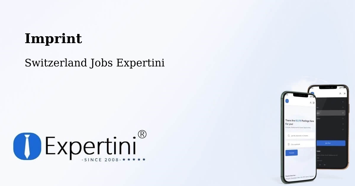 Imprint – Avenches - Switzerland Jobs Expertini